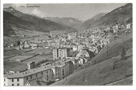 Davos-Platz (GR) Hotels und Wohnhäuser - Kirche - 1909
