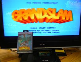 Mega Drive: Grand Slam The Tennis Tournament ! CIB