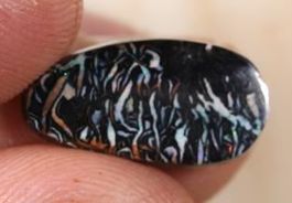 Queensland Black Boulder Matrix Opal 3.0