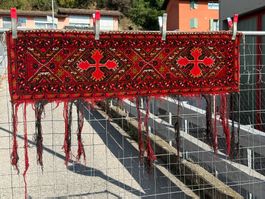 Torba Ersari 142x41cm Teppich handgeknüpft sauber