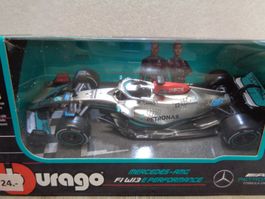 Bburago 1:43 F1 Formel 1 Mercedes AMG George Russell 2022