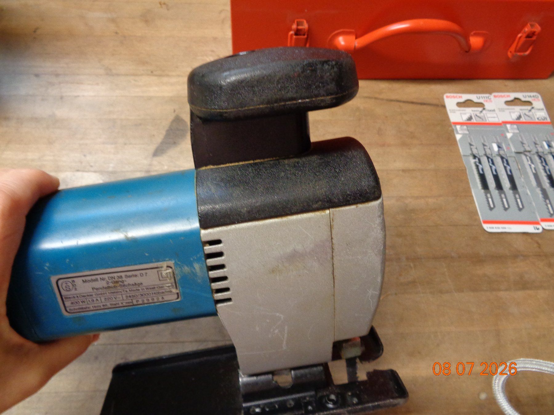 Sägen: Black & Decker Master-Stichsäge / Pendelhub-Stichsäge – Gebraucht aus Wiesendangen von Gullfoss 8