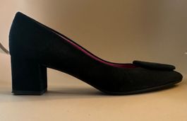 Schwarze Wildleder Pumps von Mascaro, Grösse 40, neuwertig