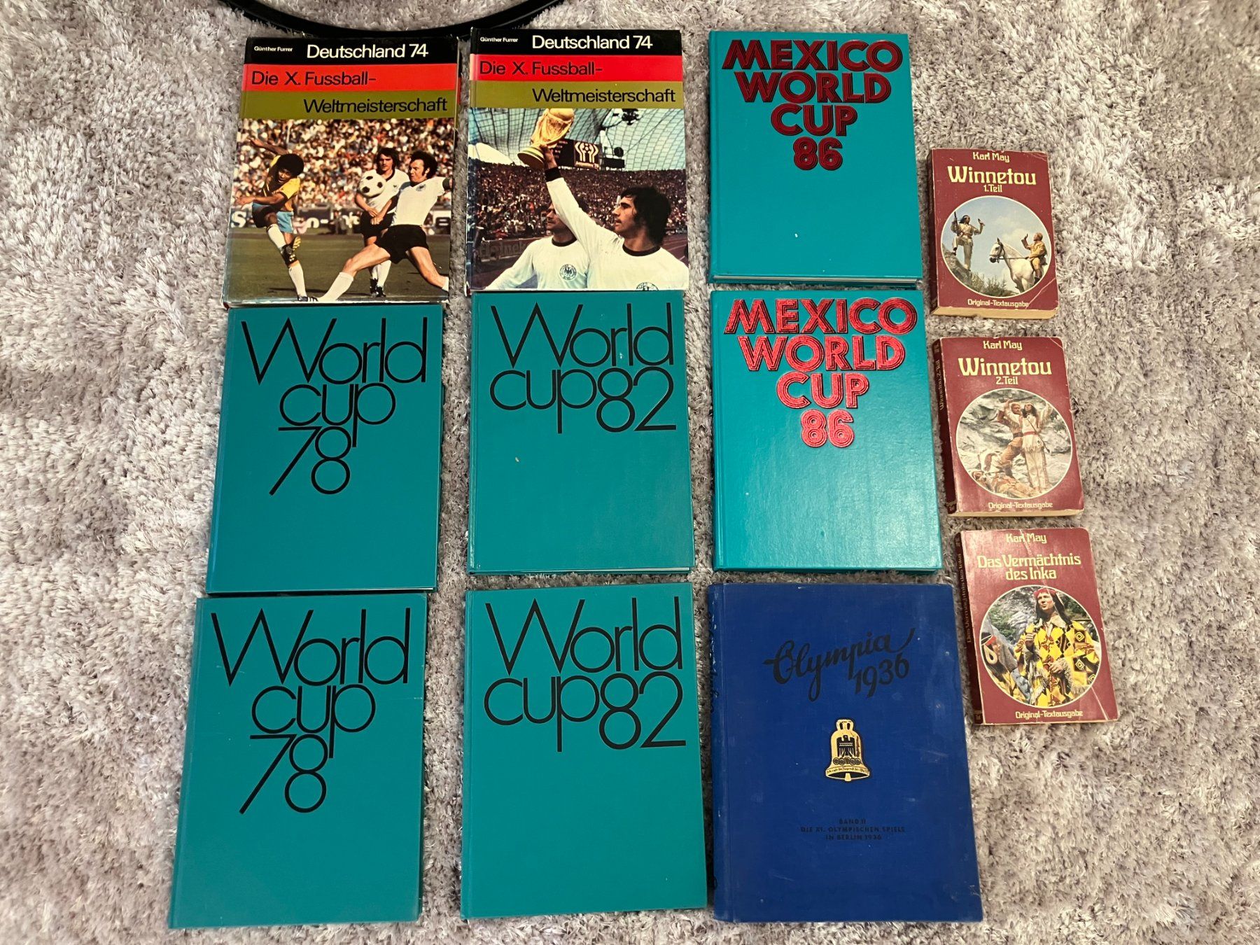 Libri: Bücher: 9 x Sport & 3x Winnetou – Usato da Horgen venduto da Silvio8810 3