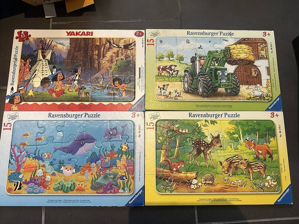 Puzzles: Ravensburger Puzzle 3+ – D'occasion à Bernex par ver_268v