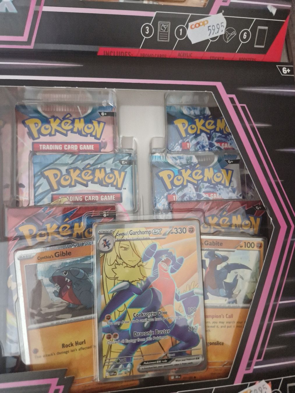 Pokémon Carte collezionabili: 2x Pokémon Cynthia's Garchomp EX – Nuovo e nell'imballaggio originale da Les Acacias venduto da S.Vieira 1