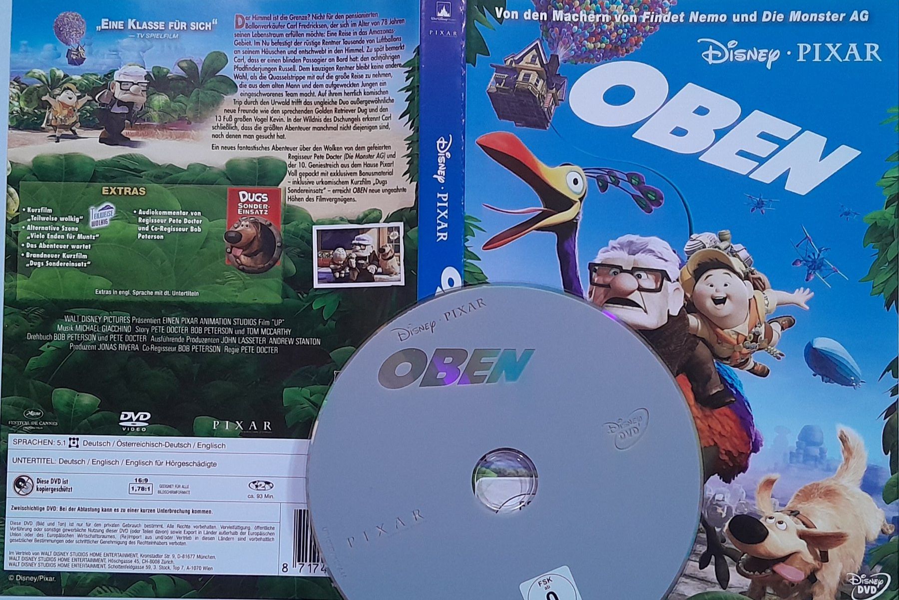 Tous les DVDs: DVD Disney Pixar Film "Oben" – D'occasion à Zürich par cole15
