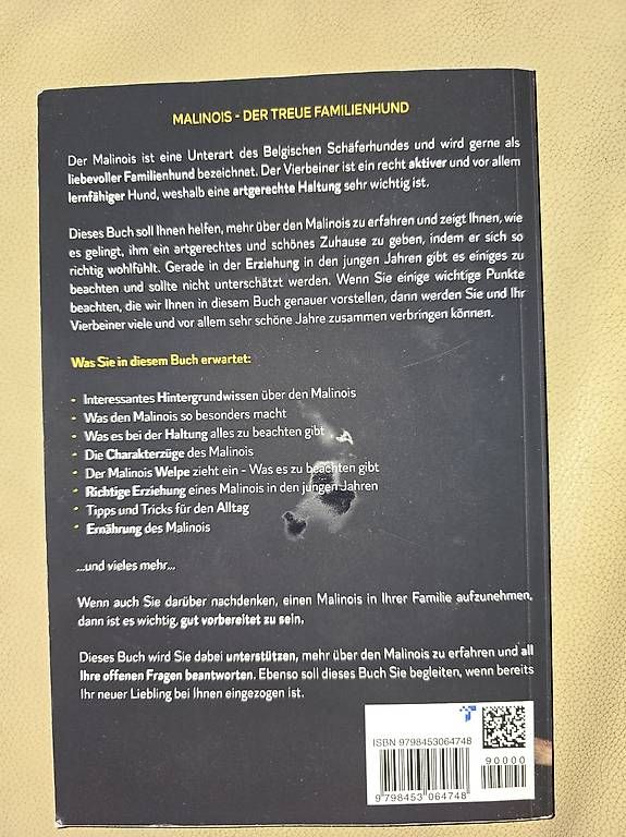 Livres: Malinois Buch – D'occasion à Milken par Swissarmyknife89 1