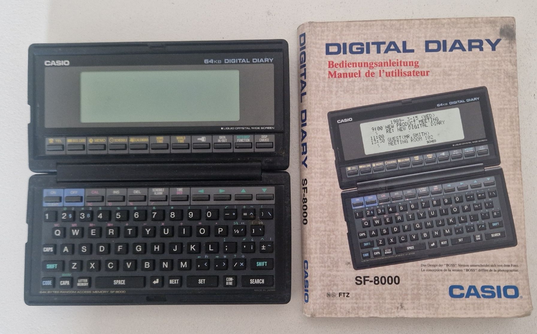 PCs: CASIO DIDITAL DIARY – Gebraucht aus Zürich von marco_kessler