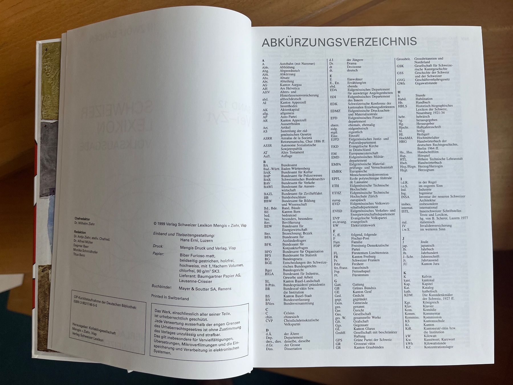Libri: Schweizer Lexikon, Volksausgabe – Usato da Zürich venduto da Jenals 2