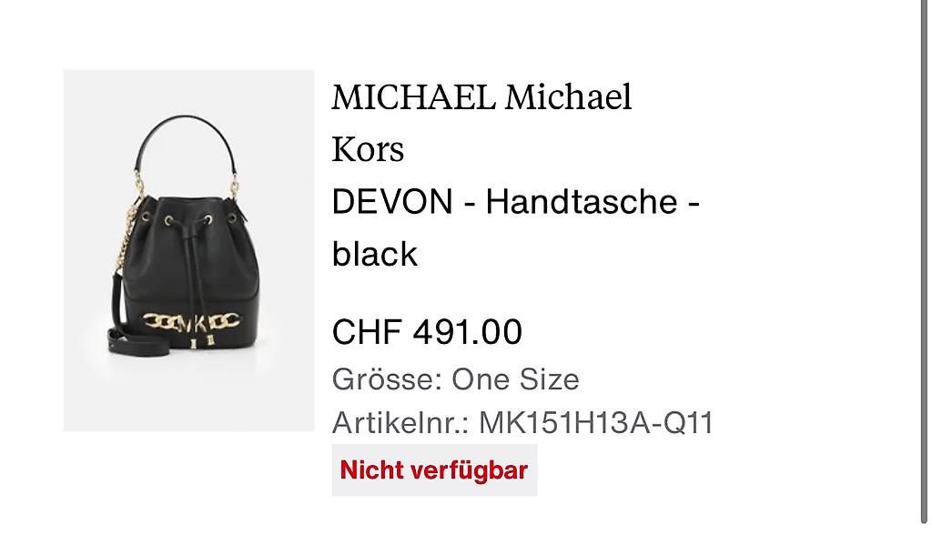 Michael Kors Sacs femmes: Michael Kors Handtasche – Neuf (Voir description) à Rieden SG par Nathalja 1
