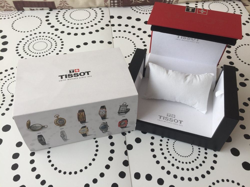 Boîte écrin Tissot Vintage En Bois - Parfaite Pour Collectionneurs (Années 2000)