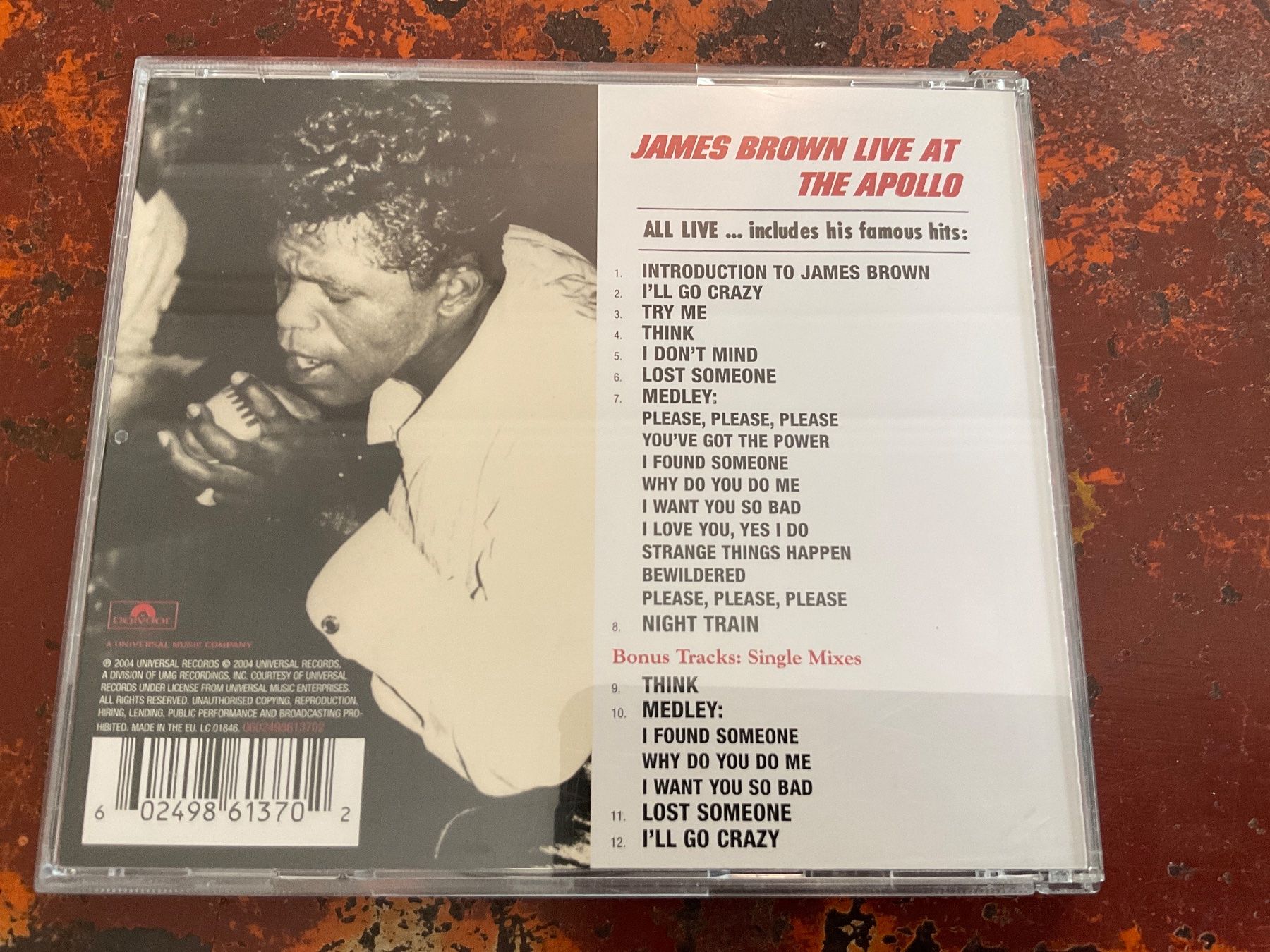 CD: James Brown Live at the Apollo Remastered & expanded CD – Nuovo (secondo la descrizione) da Delémont venduto da vinylfreak01 1
