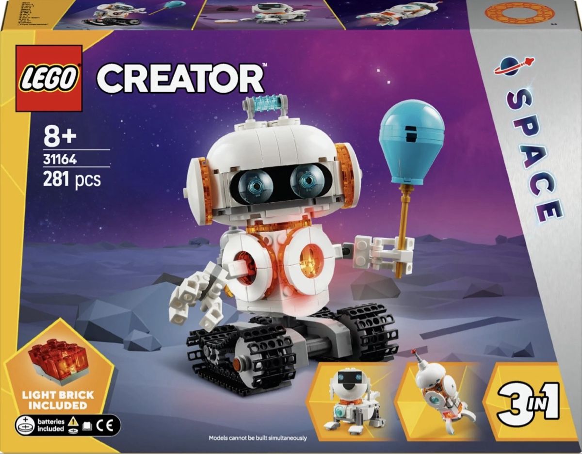 Lego Kit di costruzioni: LEGO Creator 31164 Space Theme: Build Your Own Robot! – Nuovo e nell'imballaggio originale da Dübendorf venduto da kas_67jv