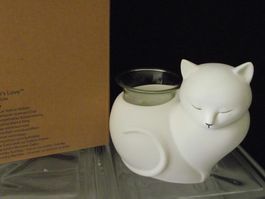 Sü**sse** PartyLite Katzenmama, neu, für Teelichter!