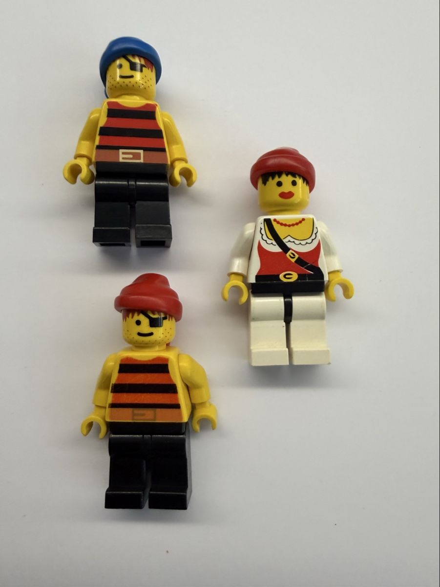 Lego Giocattoli: 3 Stück Lego Piraten Figuren . – Usato da Rheinfelden venduto da zim_2hqc 1
