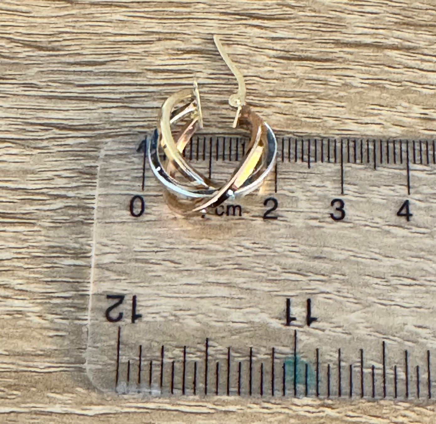 Orecchini pendenti & Orecchini a lobo: E022.479-Ohrring aus echtem 18k Gold – Usato da Belp venduto da Aim333 5