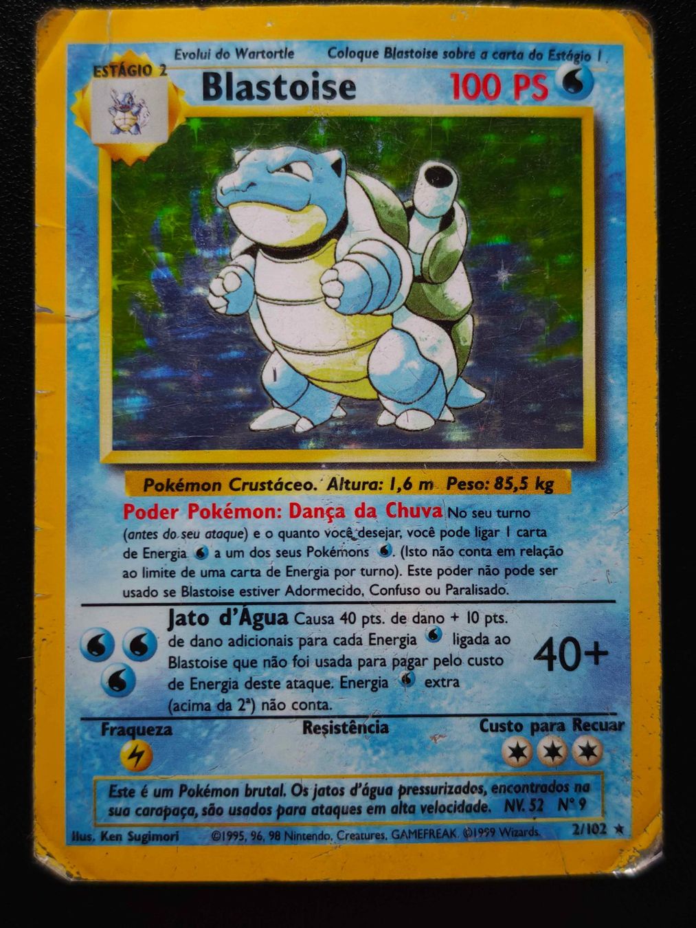 Pokémon Carte collezionabili: Pokemon Vintage - Blastoise  #2 Holo PT Base set – Usato da Zürich venduto da lll_2km8