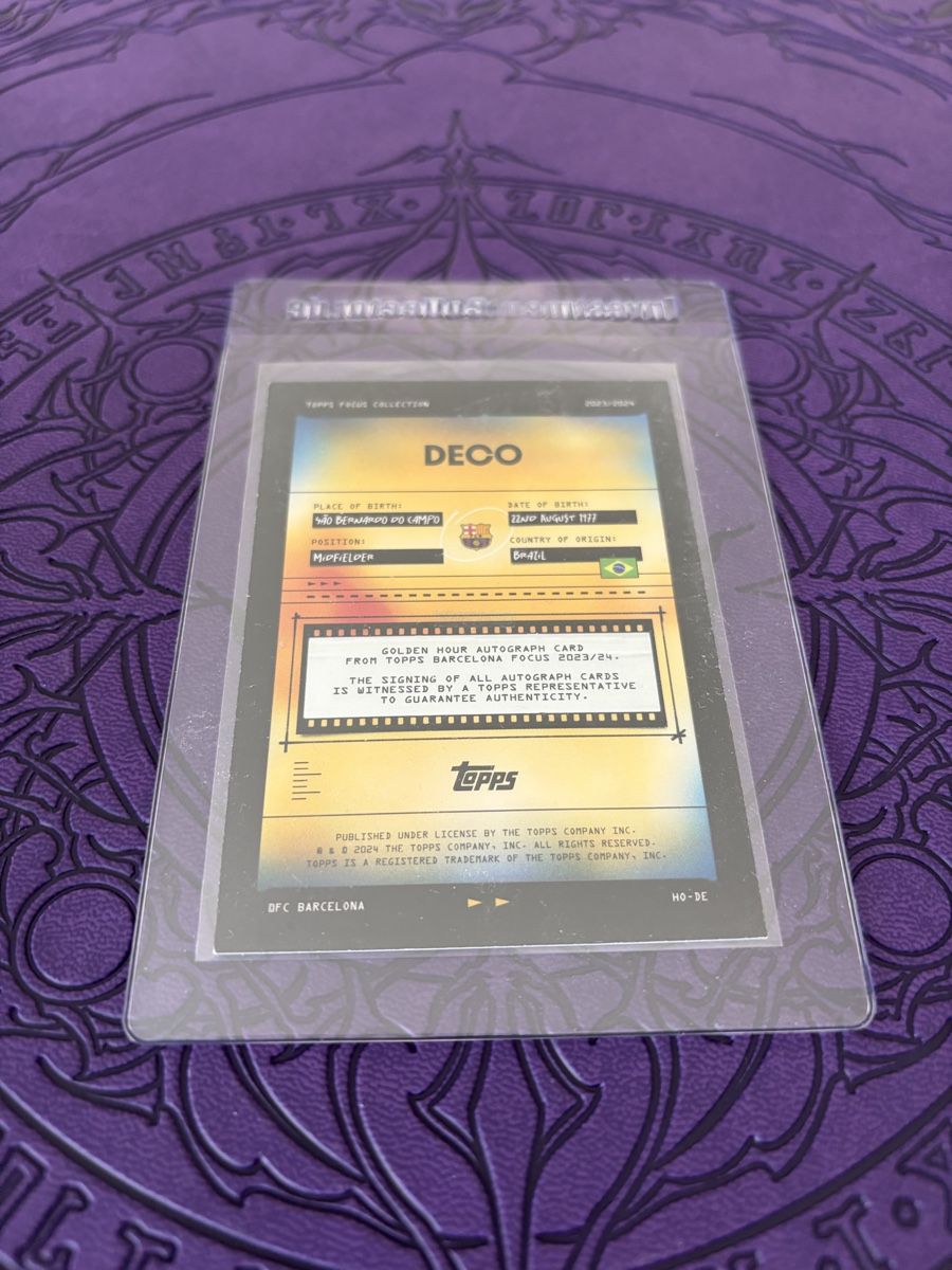 Autogramme: FC Barcelona Topps Autograph Card Deco – Gebraucht aus cham von noahwts 1