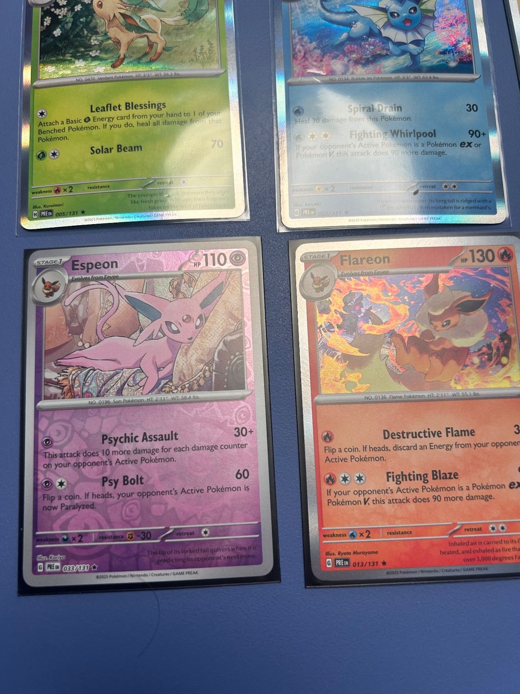 Pokémon Carte collezionabili: 6 Holo Pokémon Prismatic Evolutions – Nuovo (secondo la descrizione) da Schlieren venduto da happymerchant64 4