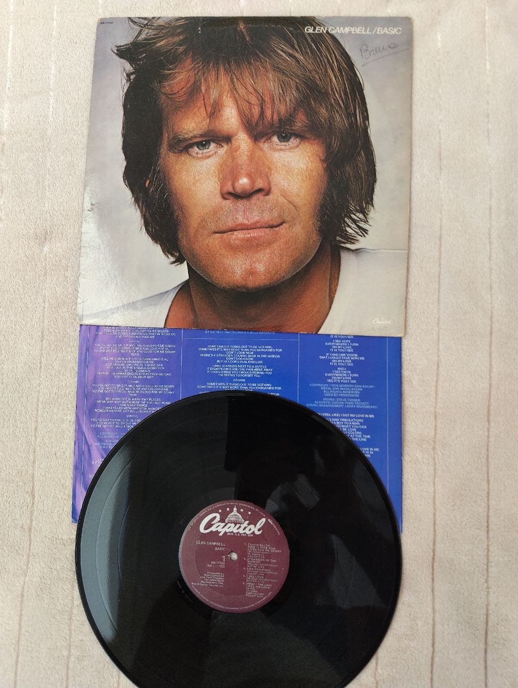Dischi in vinile: Glen Campbell - Basic - Vinyle LP Original - Collector! – Usato da Reconvilier venduto da mpa_7b2k