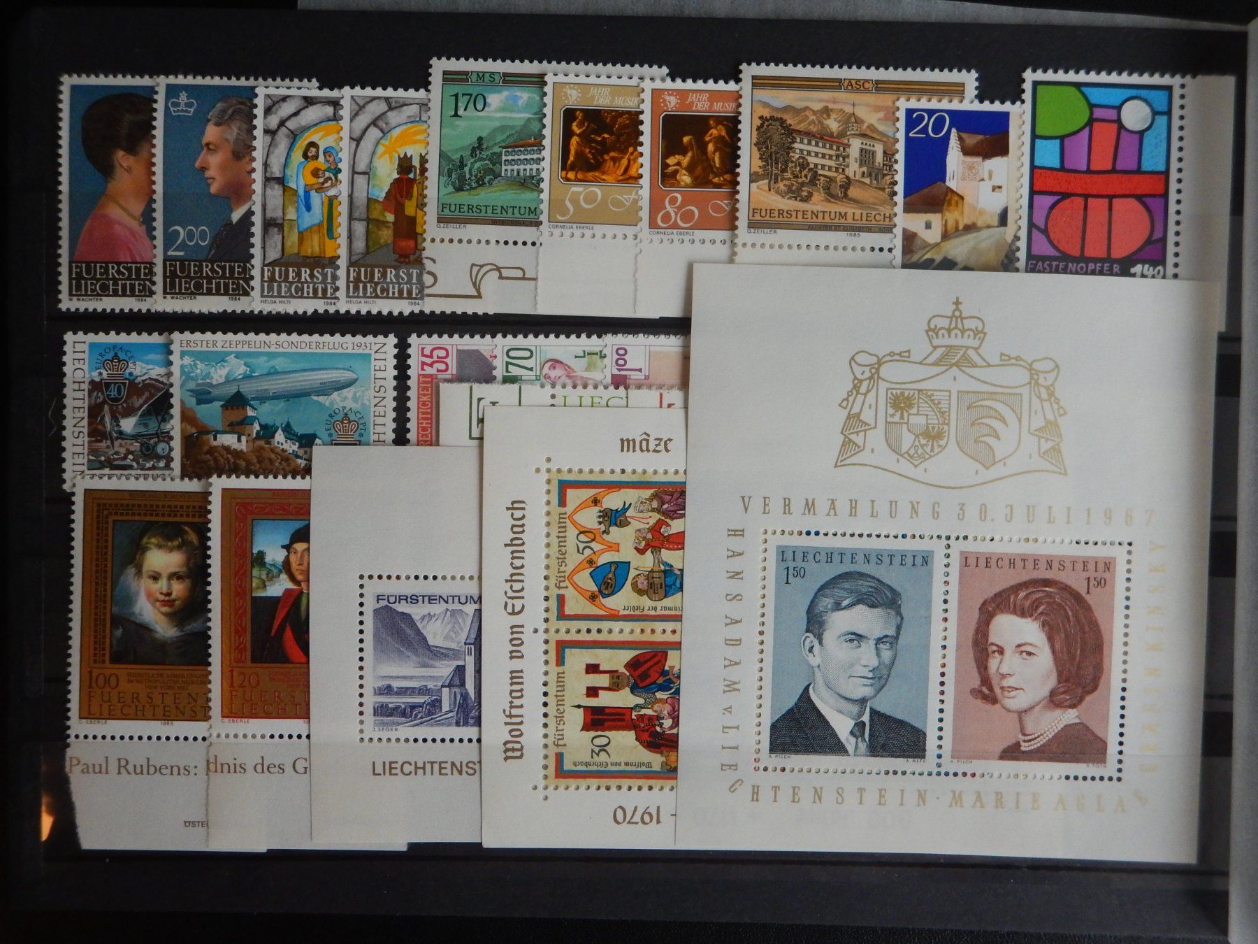 Alle Briefmarken: Alpenländer Lot mit Postfrischen Werten – Gebraucht aus Zürich von Muehlekauf 1