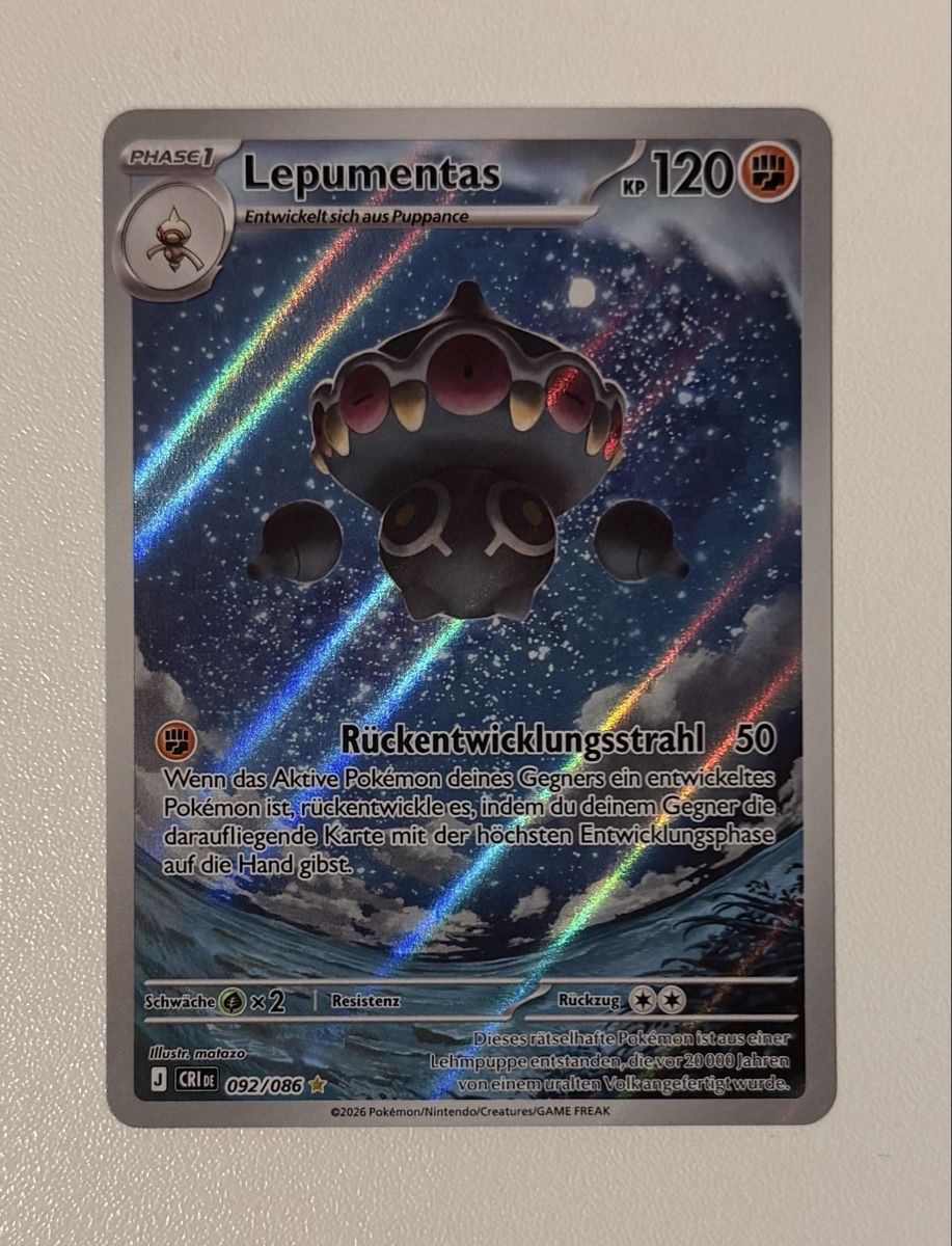 Pokémon Carte collezionabili: Lepumentas #92 – Nuovo (secondo la descrizione) da Au SG venduto da Bego1