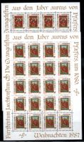 1987 Evangelisten ganze Bogen postfrisch LBK 96.--