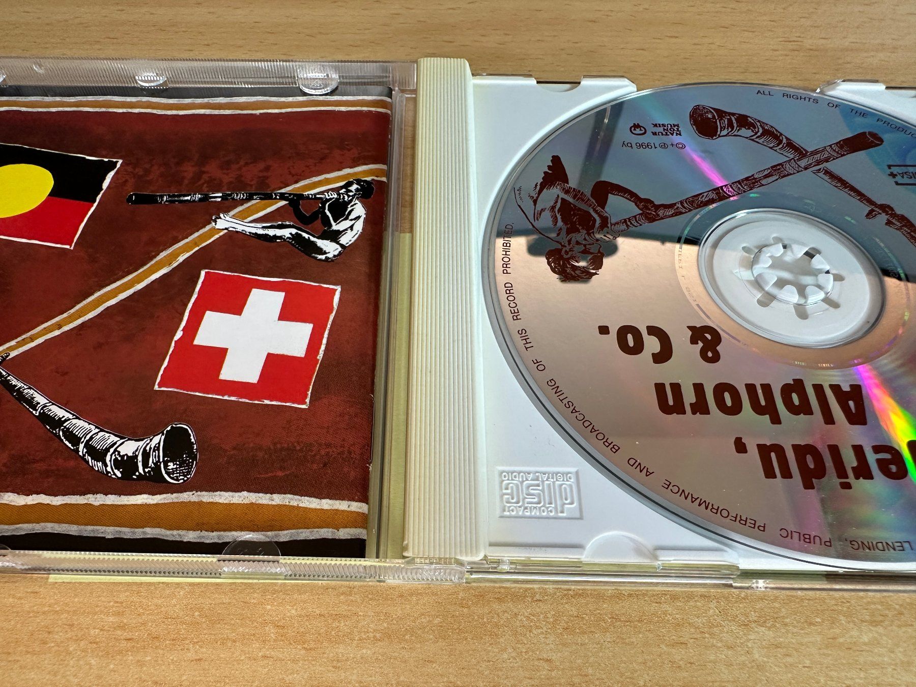 CDs: Various – Didjeridu Alphorn & Co. – Gebraucht aus Rikon im Tösstal von Alpenmutz 2
