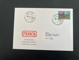 Montreux  Erstagbrief-Werbe-Stempel  (M970)