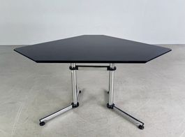 USM Eck-Schreibtisch Kitos schwarz Eiche