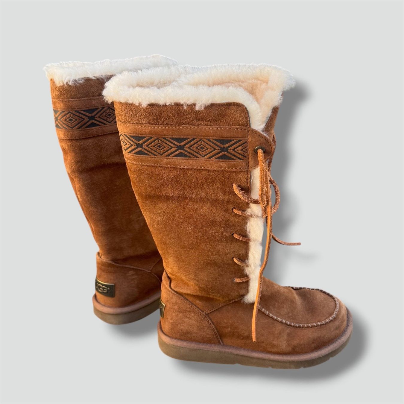 Ugg Damenschuhe: UGG fur brown winter boots – Gebraucht aus St. Gallen von sourced_limited