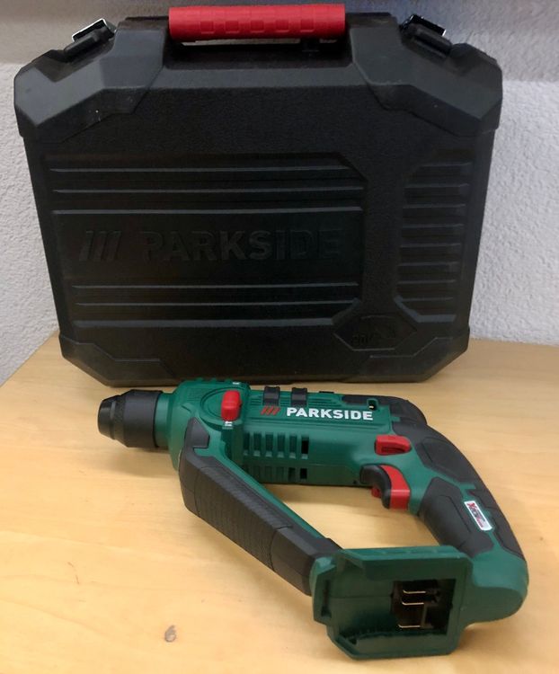 Martello Perforatore Senza Fili Parkside PABH 20 Li - Batteria X20V, Custodia E Accessori - Foto 11