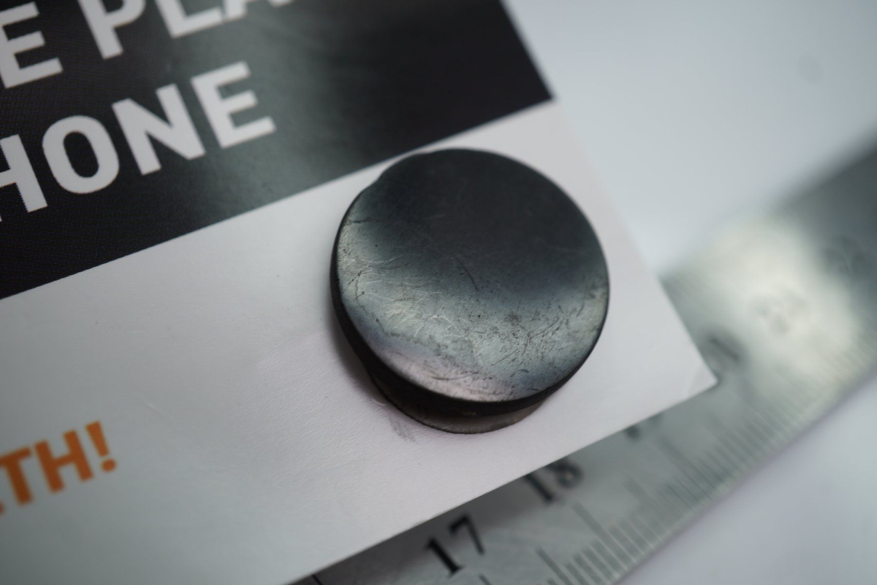 Minerali & Pietre curative: Schungit Plättchen  Rund    ab 1.-  Auktion Versandbereit – Nuovo e nell'imballaggio originale da Eschenbach SG venduto da topstone 2