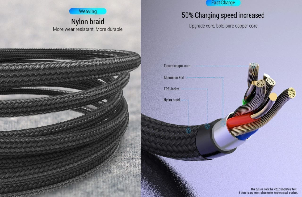 Samsung Caricabatterie: PZOZ USB C Kabel  Fast Charging 1M – Nuovo e nell'imballaggio originale da Uerkheim venduto da Kaufoption 3