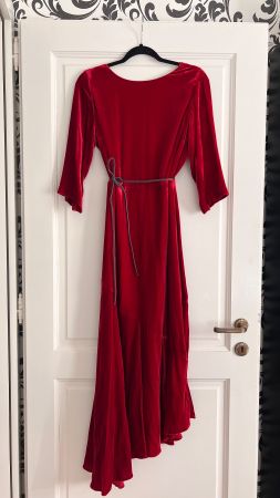 Red Velvet Dress