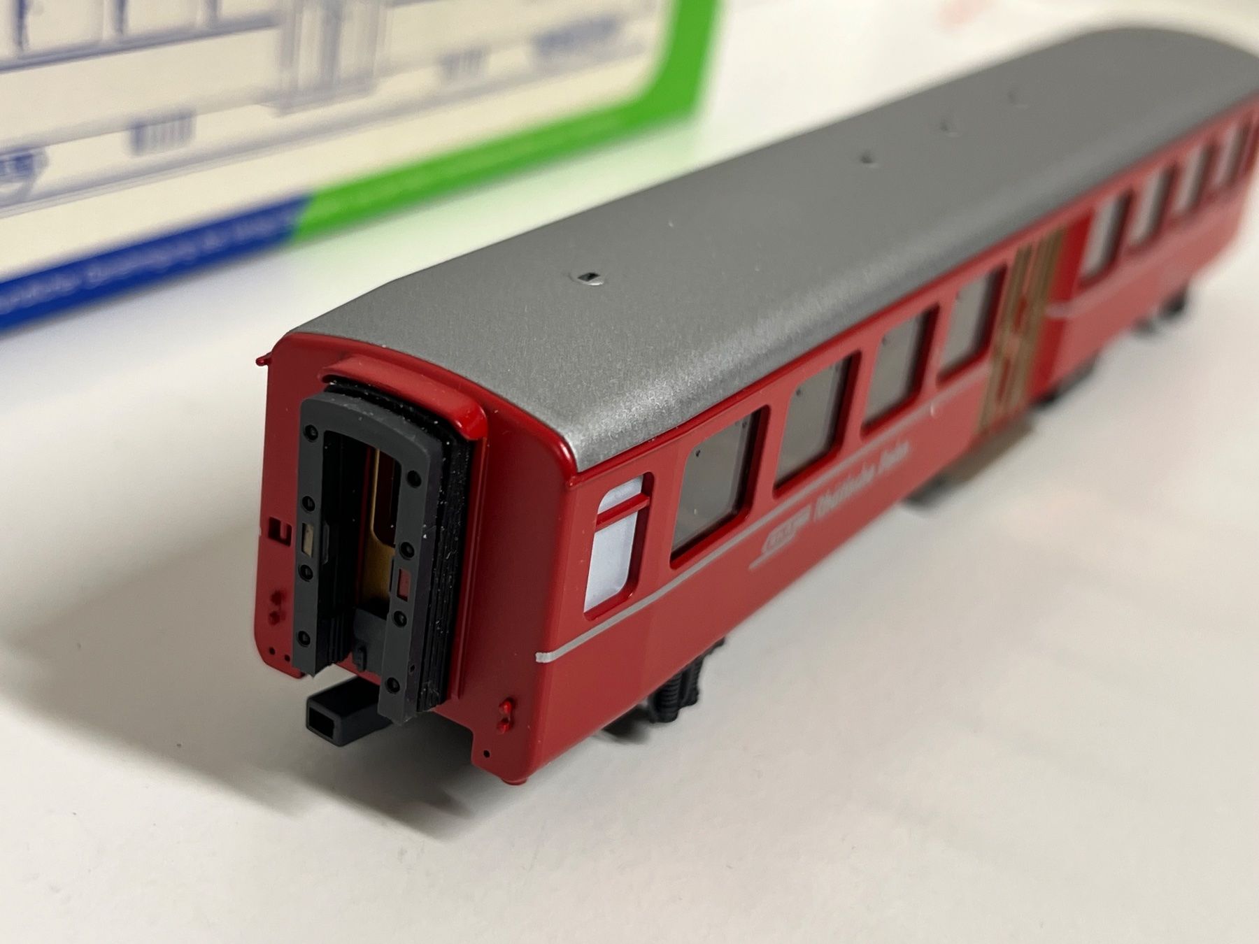 Modellini di ferrovie: STL - MODELS RhB B 2328 Mitteleinstieg  H0m – Usato da Neuenhof venduto da ludovicco 5