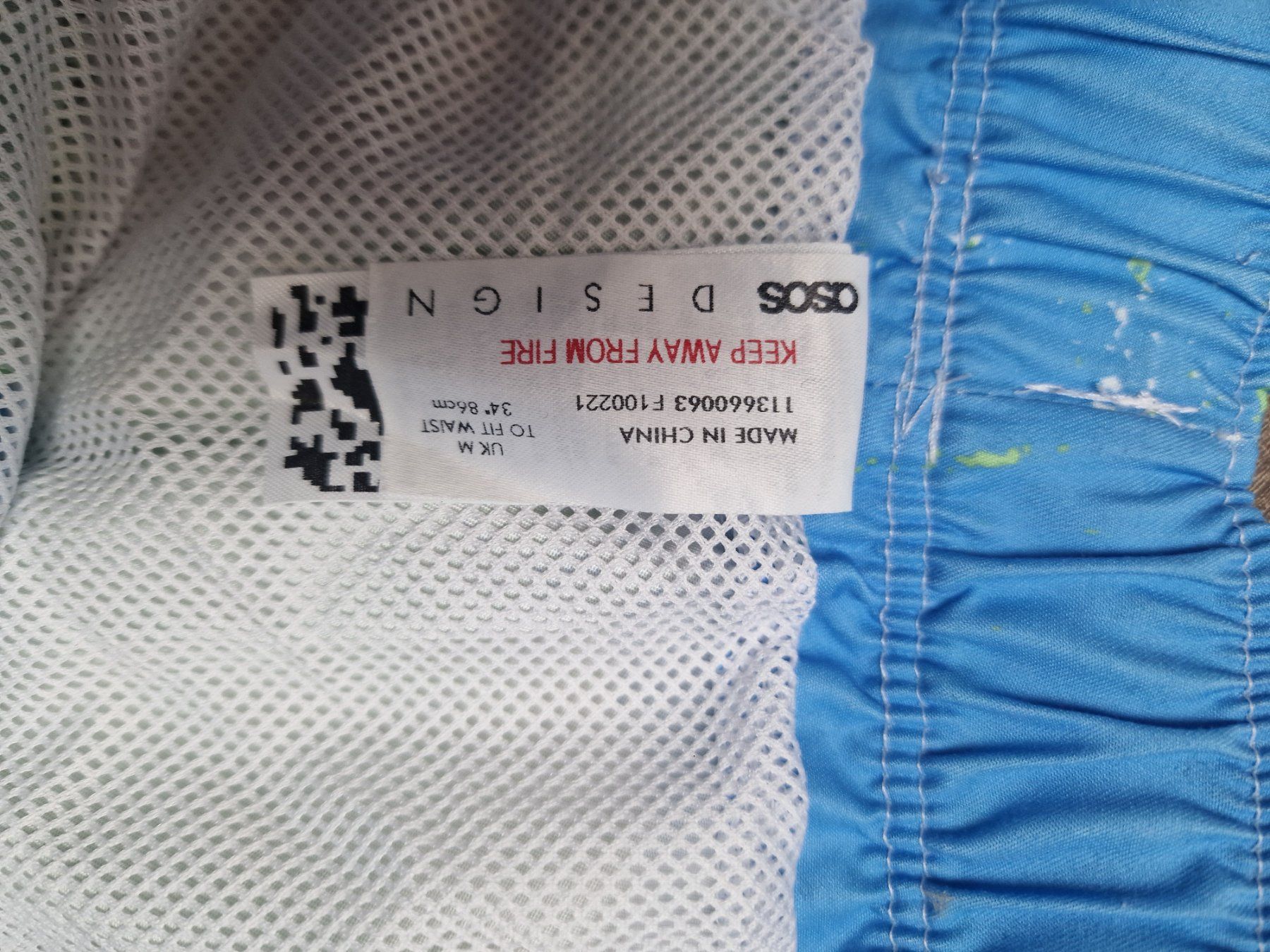 Asos Costumi da bagno: ASOS DESIGN Badehose, Gr. M, stylisch – Usato da Falera venduto da Fudax 1