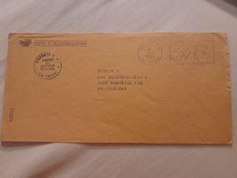Rare! Enveloppe de Tahiti, année 1978, cachet de la poste 👌
