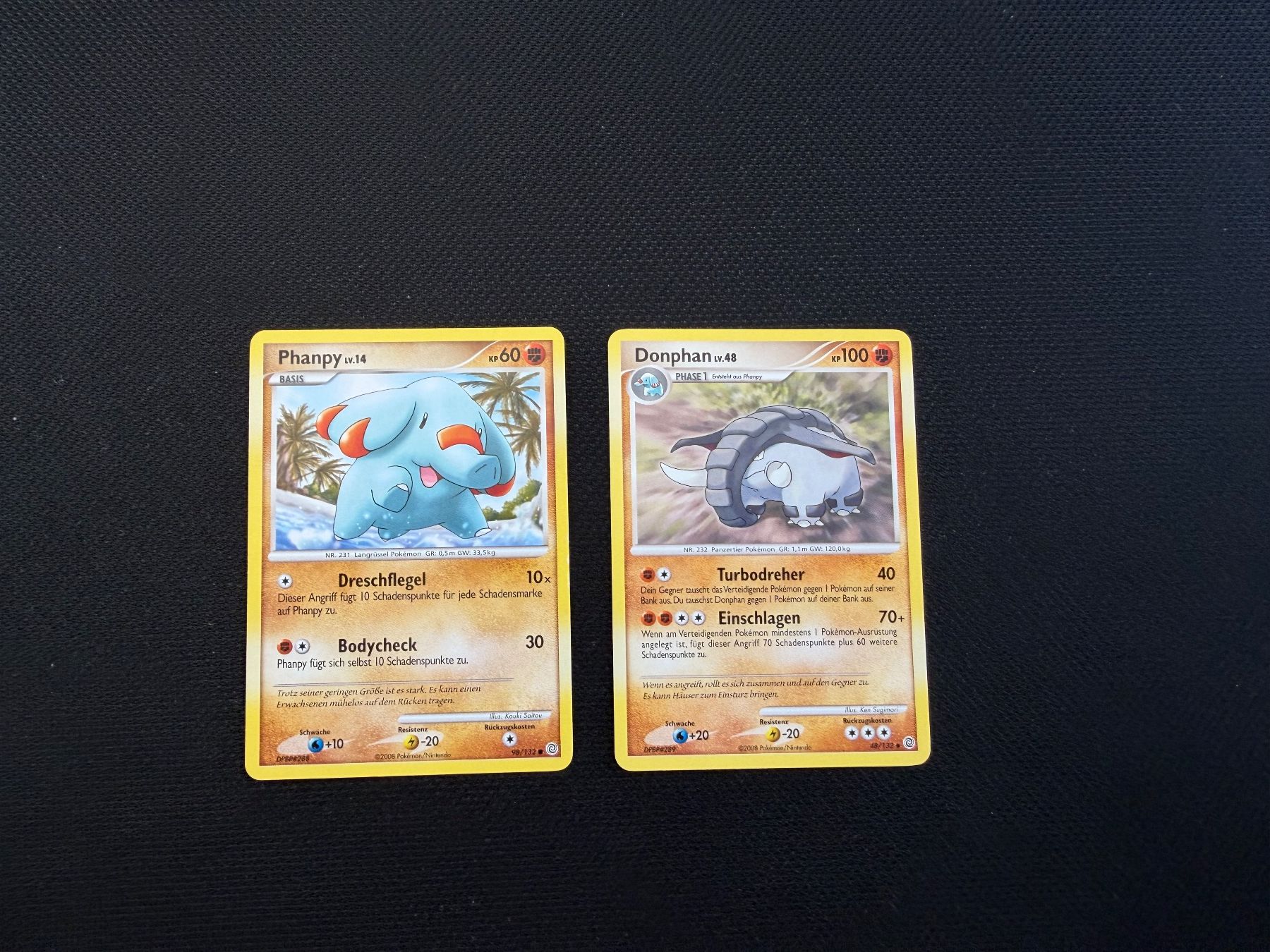 Pokémon Carte collezionabili: Phanpy 98/132 / Donphan 48/132 – Usato da Zürich venduto da mountainwizard00