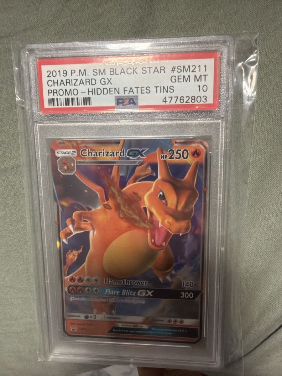 Pokémon Carte collezionabili: Pokemon Charizard GX Glurak PSA 10 – Nuovo (secondo la descrizione) da Basel venduto da zlajoo93