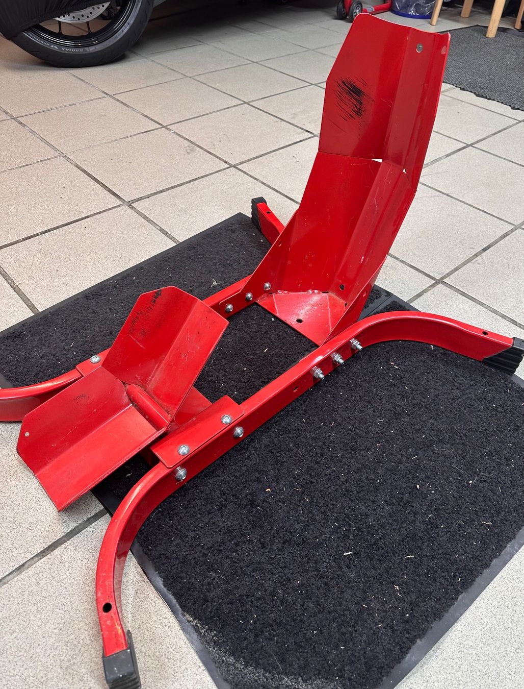 Stander: Motorradwippe - Constands – Usato da Büren SO venduto da md626700 2