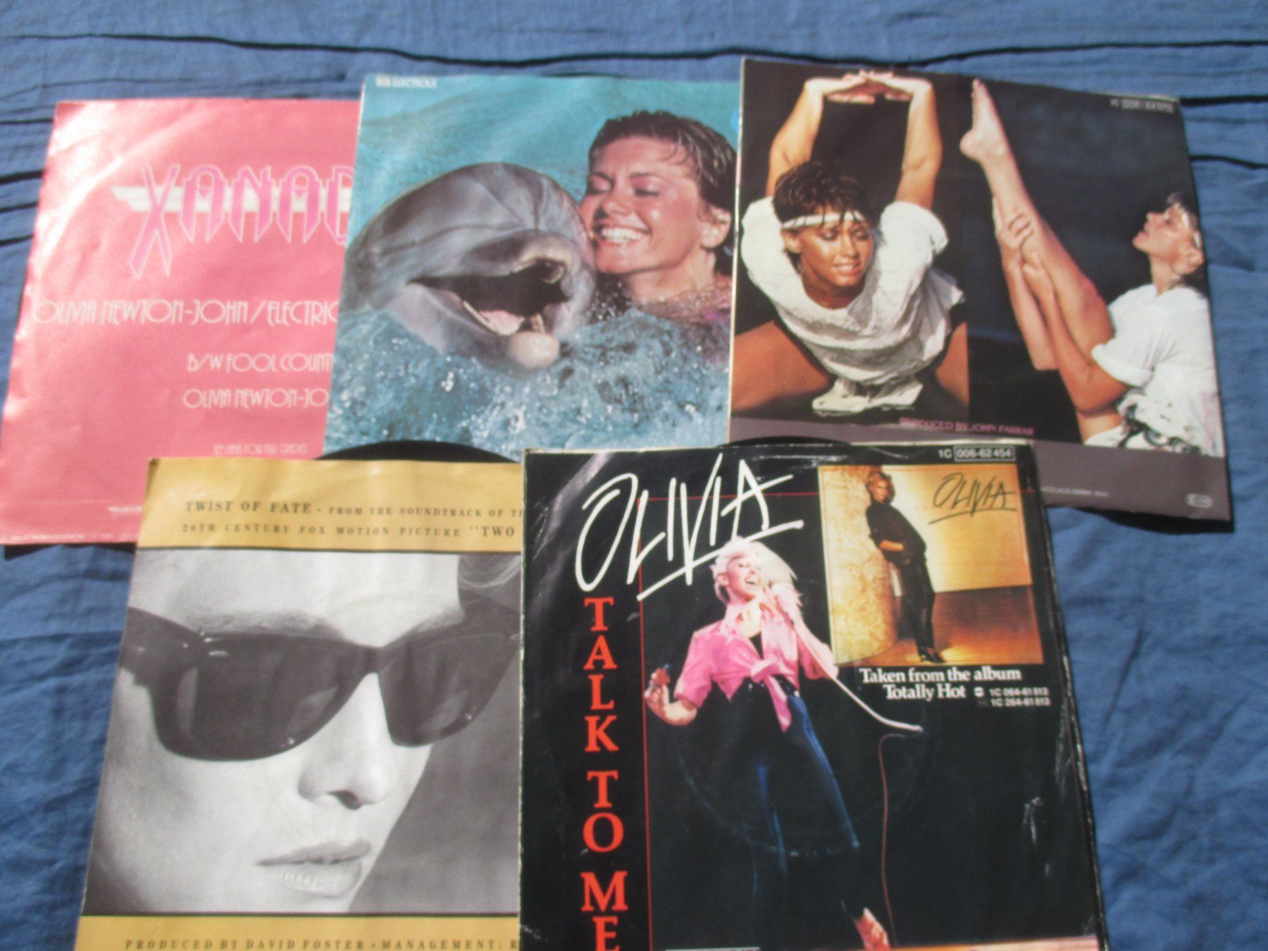 Vinyles: lot de 5 disques Olivia Newton John – D'occasion à Colombier NE par Nevenma 1