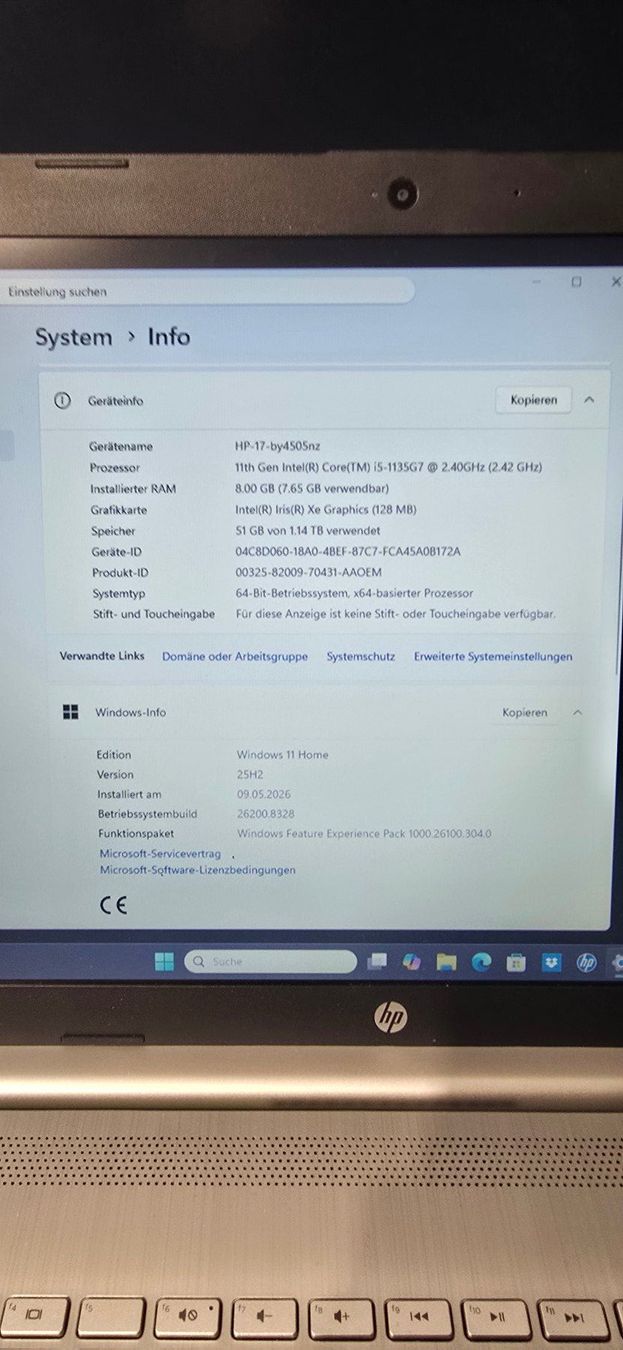 Hewlett Packard Notebook: HP-Laptop 17-by4505nz – Usato da Lyss venduto da Mixbox 8