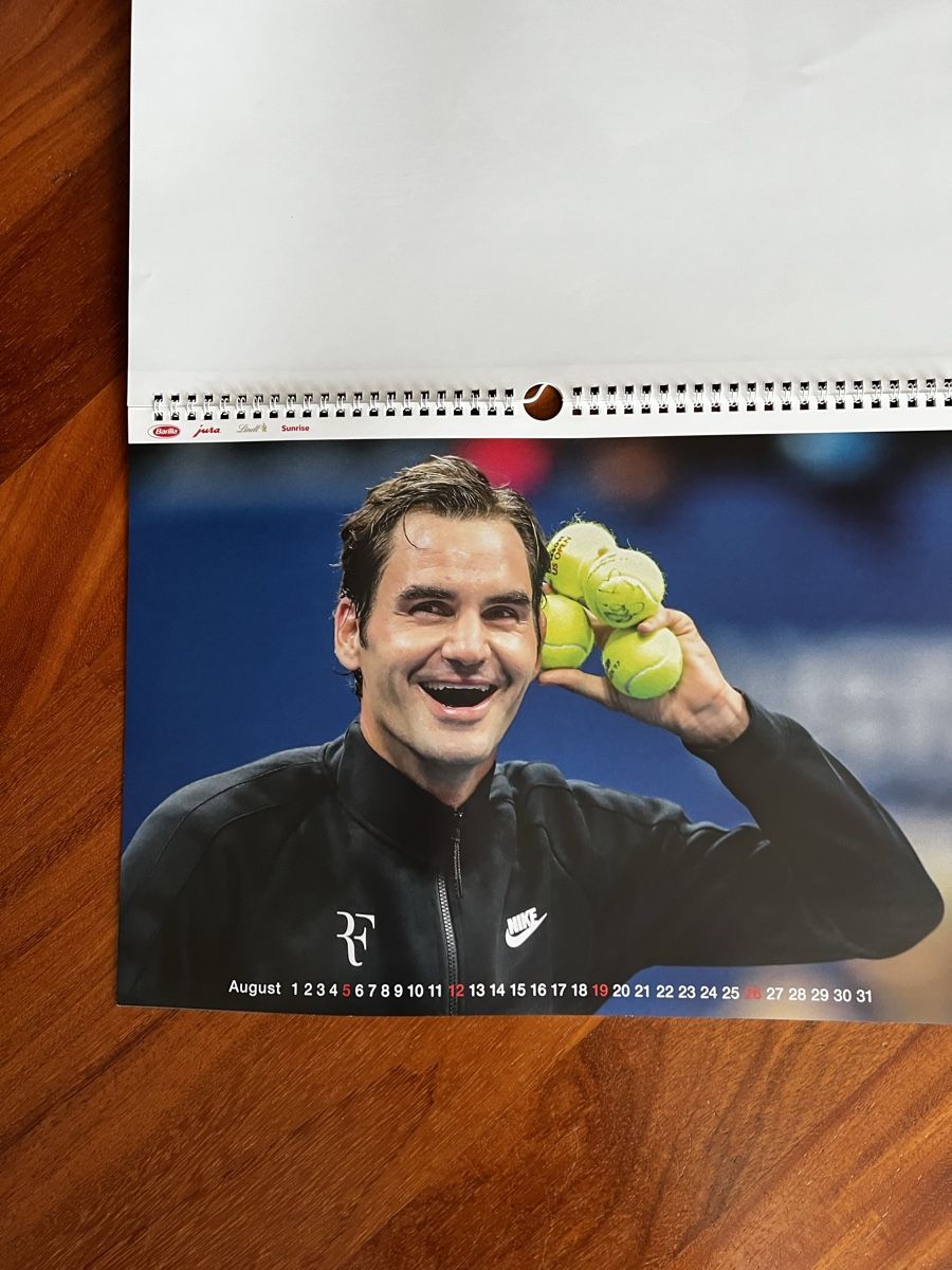 Calendari: Roger Federer Kalender – Usato da Kloten venduto da pae_wq5j 5