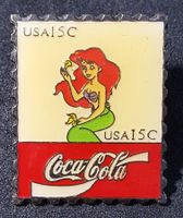 BB695 - Pin Coca Cola Walt Disney Comic Figur - Arielle