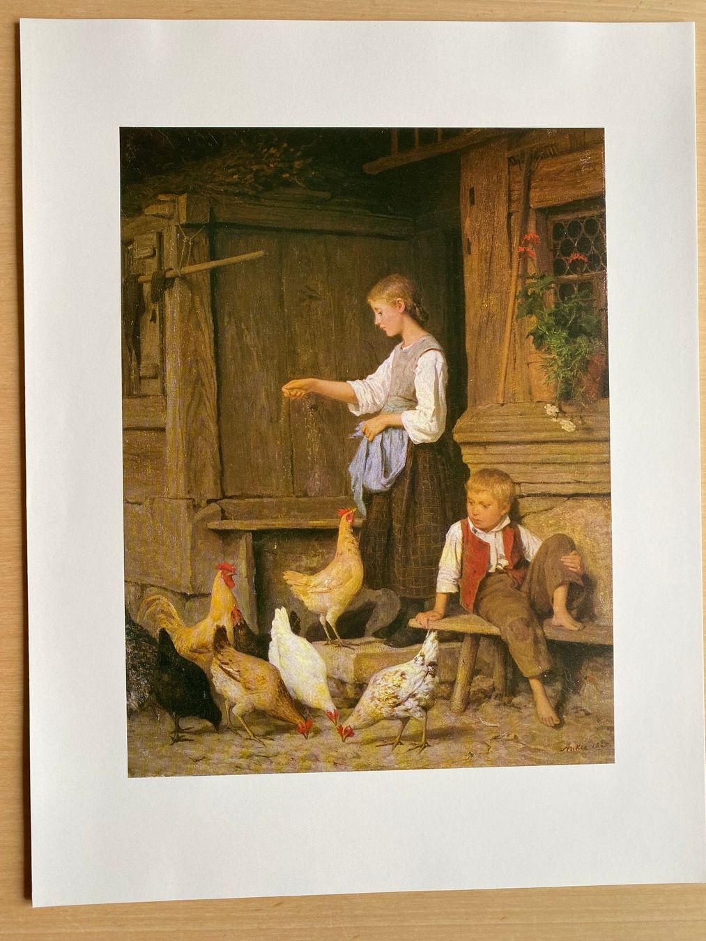 Dipinti: Bildermappe mit 32 Bildern von  Albert Anker 1831-1910 – Usato da deitingen venduto da popcorn02 2