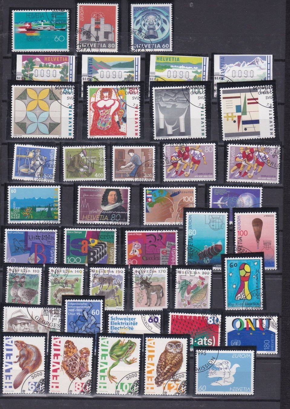 Tutti i francobolli: ET 1993 - 1997 – Nuovo (secondo la descrizione) da Schliern b. Köniz venduto da joni20