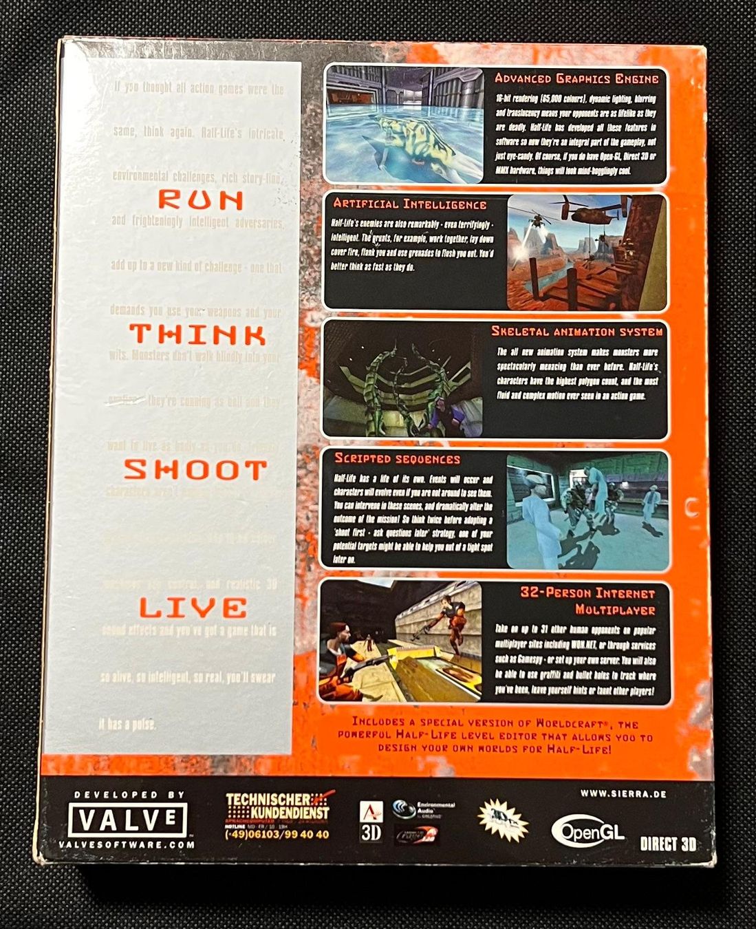 Giochi: PC Big Box Spiel Half-Life – Usato da Schachen LU venduto da retrogamer 1