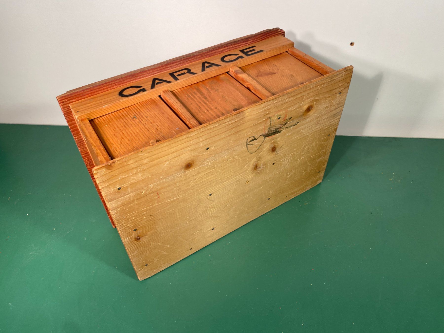 Giocattoli: Holzbox "Garage" BUCO Holzspielzeug – Usato da Bern venduto da ToysPlusVintage 2